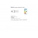 Lampadina a basso consumo MAUL attacco E27, 2700 K bianco caldo 1160 lumen, classe energetica ''A'' - 8282105