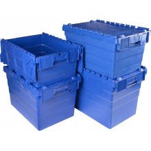 Cassa impilabile Viso 400x300x365 mm blu - 32 L DSW4336