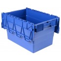 Cassa impilabile in PPL 50 L Viso 600x400x365 mm blu - 64 L DSW5539