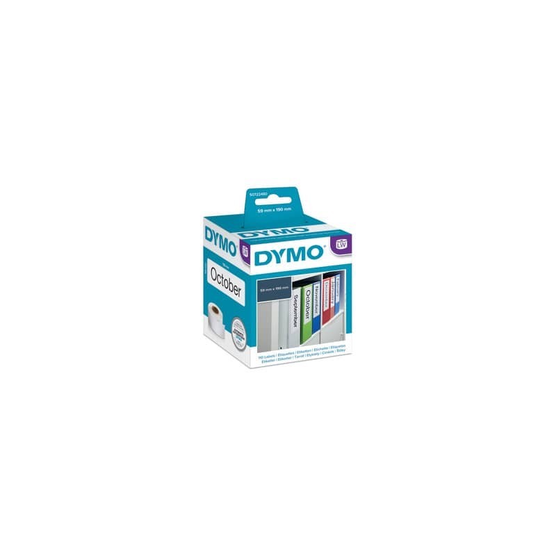 Rotolo da 110 etichette Dymo LabelWriter registratori G. 190x59 mm bianco S0722480