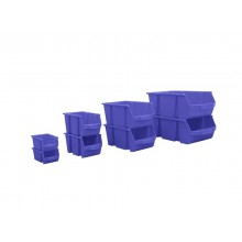 Scomparto di stoccaggio in PPL 4L Viso 150x235x126 mm blu SPACY3B/24