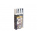 Pennarelli a gesso liquido Securit® a punta media 2-6 mm bianco set da 4 pennarelli - SMA510-V4-WT