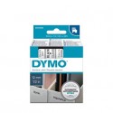 Nastro per etichettatrici Dymo D1 12 mm x 7 m nero/trasparente S0720500