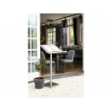 Leggio portamenù Securit® in legno e acciaio 54x36x115 cm naturale MCS-115-TE