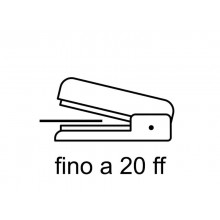 Cucitrice professionale Novus B34 fino a 15 fogli nero H106004