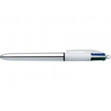 Penna a sfera a scatto BIC 4 Colours Shine fusti assortiti - M 1 mm assortiti 964775 (Conf.12)
