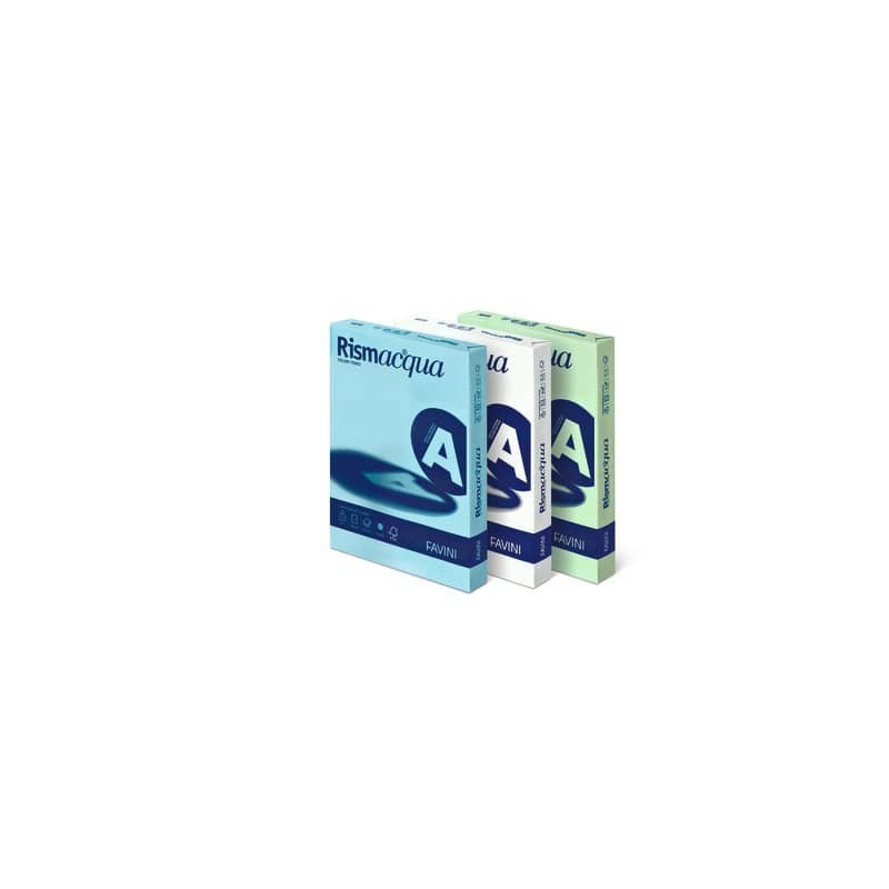 Carta colorata Favini Rismacqua colori tenui 140 g/m² A4 avorio 110 - Risma da 200 fogli - A65Q204
