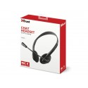 Cuffie con microfono TRUST Primo Chat nero 21665