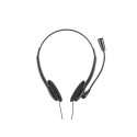 Cuffie con microfono TRUST Primo Chat nero 21665