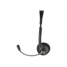 Cuffie con microfono TRUST Primo Chat nero 21665