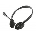 Cuffie con microfono TRUST Primo Chat nero 21665
