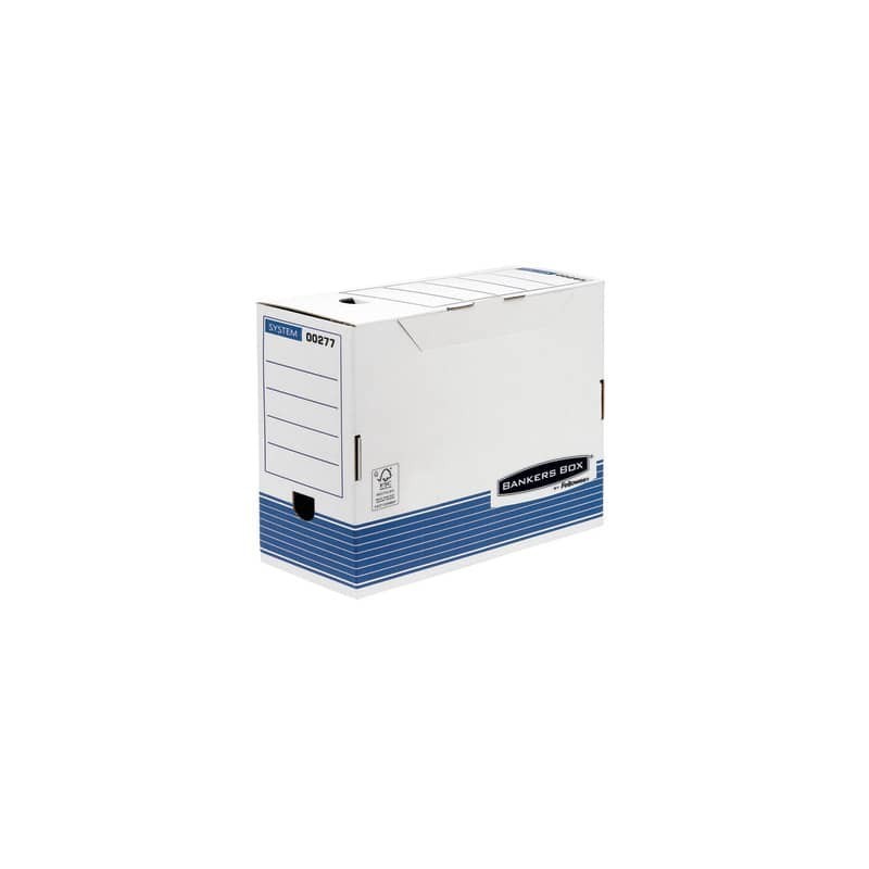 Scatola archivio Fellowes Box System 32,7x26,5 cm dorso 15 cm 0027701 (Conf.10)