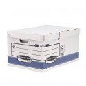 Scatola archivio Fellowes Box System MAXI 29,3x54,5x37,8 cm blu/bianco 1141501 (Conf.10)