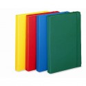 Cartella portaprogetti con elastico LEONARDI 24x35 cm dorso 3 cm giallo - U140GI (Conf.10)