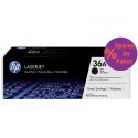 Toner 36A HP nero  Conf. 2 - CB436AD