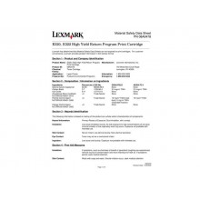 Toner alta resa return program Lexmark nero 08A0478