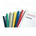 Dorsi plastici Leonardi per rilegatura senza macchine 29,7 cm diam.3 mm blu conf.50 - D103BL