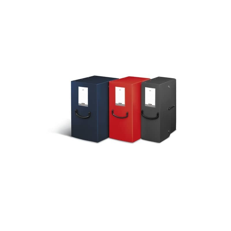 Scatola portaprogetti LEONARDI Pick Up 25x35 cm - dorso 12 cm Trilex® blu navy 40270