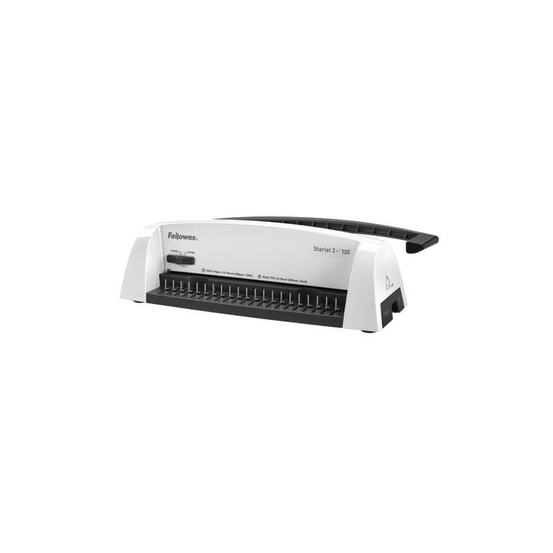Rilegatrice a dorsi plastici FELLOWES Starlet 2+ 120 capacità di perforazione 12 fogli - 5227901