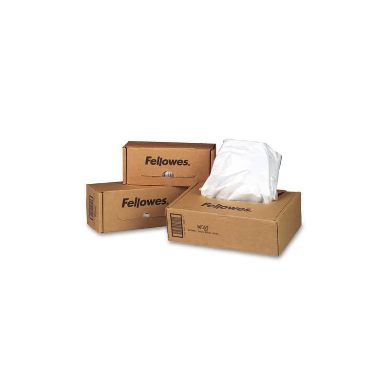 Sacchetti per distruggidocumenti FELLOWES capacità tra 23 e 28 l 100pz - 36052