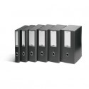 Scatola portaprogetti LEONARDI Plus VIP 25,5x35,5 cm PPL antracite dorso 12 cm 1007401 (Conf.5)