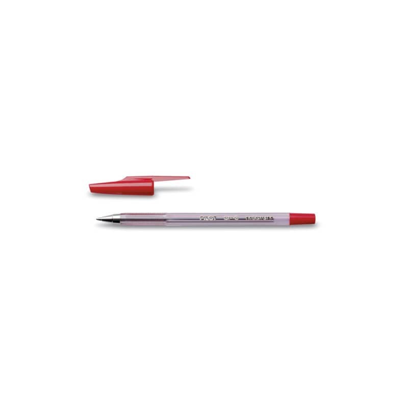 Penna a sfera ricaricabile Pilot BPS punta media 1,0 mm rosso 001632 (Conf.12)