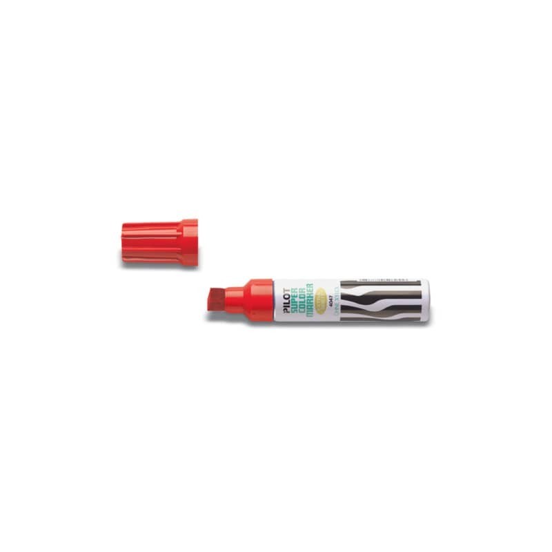 Marcatore punta a scalpello Pilot SCA maxi 6600 3-12,5 mm rosso 002433