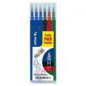Refill Pilot Frixion Ball Family Pack assortiti 0,7 mm Conf. 6 pezzi - 006649