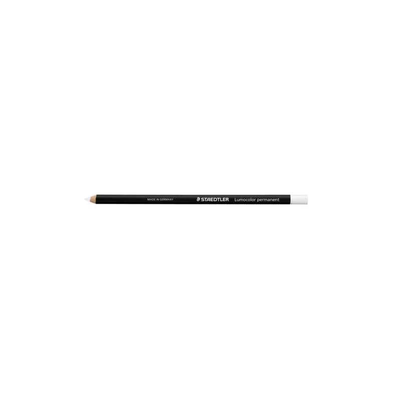 Matita vetrografica Staedtler Lumocolor Permanent Glasochrom 108 20 bianco 108 20-0 (Conf.12)