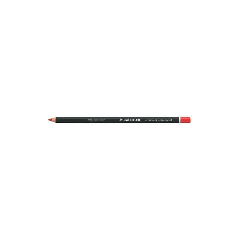 Matita vetrografica Staedtler Lumocolor Permanent Glasochrom 108 20 rosso 108 20-2 (Conf.12)