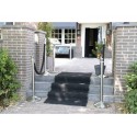 Base di colonna segnapercorso Securit® in acciaio inossidabile lucido Cromato RS-CL-CH-B2