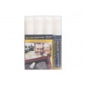 Pennarello a gesso liquido Securit® a punta grande 7-15 mm bianco conf. da 4 - SMA720-V4-WT