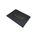 Carta vini Securit® Classic in similpelle A4 nero MC-CRWC-BL