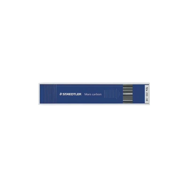 Astuccio 12 mine H Staedtler Mars Carbon 200 - 200-H