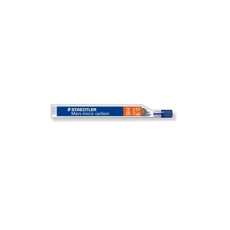 Astuccio 12 mine sottili HB Staedtler Mars Micro Carbon 250 0,9 mm - 250 09-HB