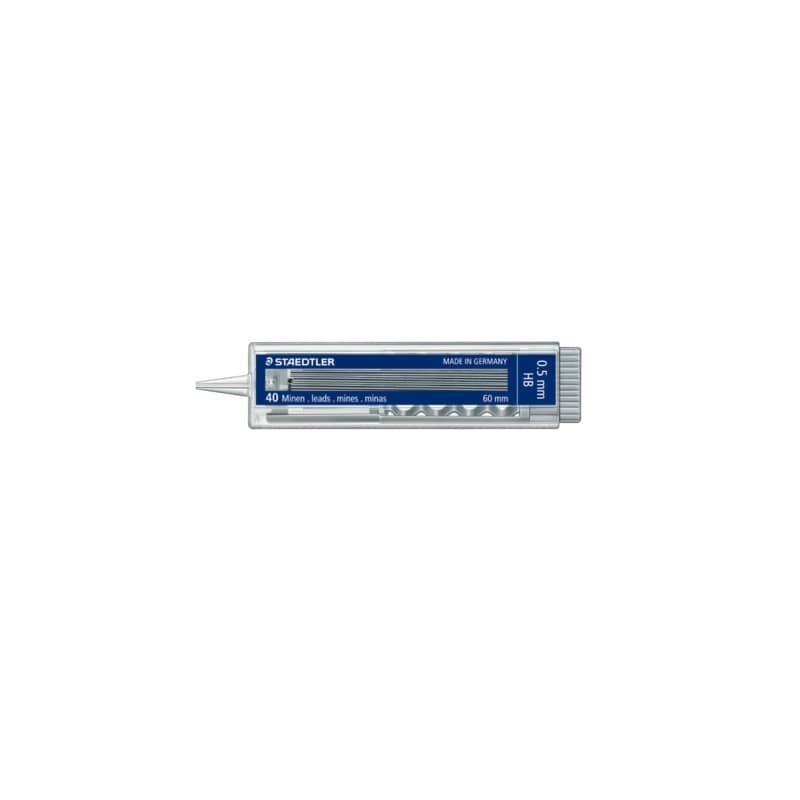 Astuccio 40 mine sottili HB Staedtler Mars Micro Carbon 255 0,5 mm - 255 05-HB
