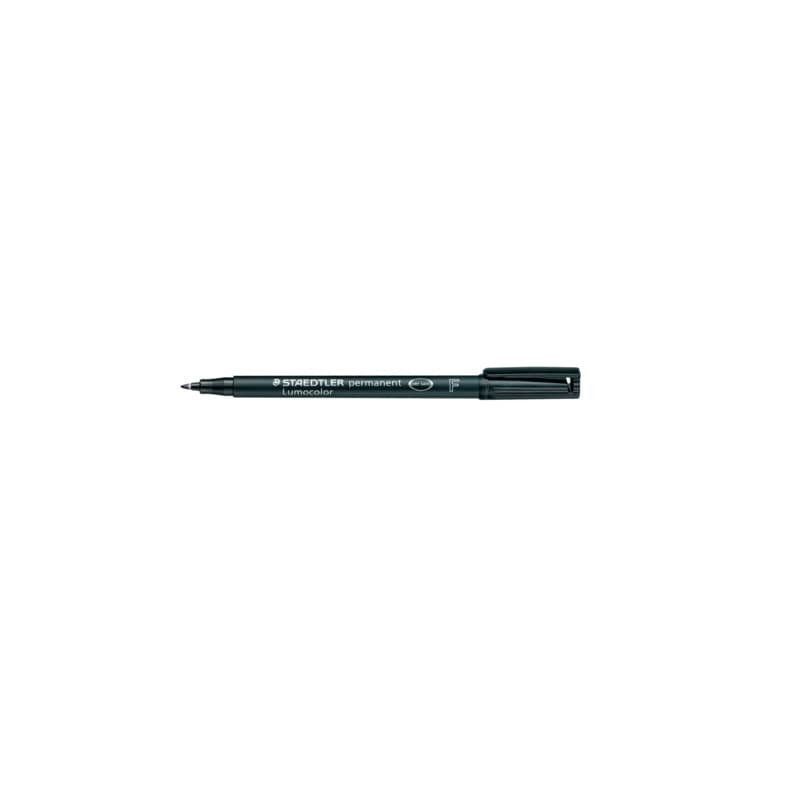 Penna a punta sintetica Staedtler Lumocolor permanent pen 318 F nero 318-9 (Conf.10)