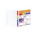 Raccoglitore personalizzabile Exacompta A4 maxi Kreacover 4 anelli a D bianco 30 mm - 51942E