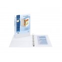 Raccoglitore personalizzabile Exacompta A4 maxi Kreacover 4 anelli a D bianco 30 mm - 51942E