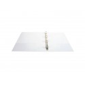 Raccoglitore personalizzabile Exacompta A4 maxi Kreacover 4 anelli a D bianco 30 mm - 51942E