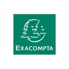 Raccoglitore personalizzabile Exacompta A4 maxi Kreacover 4 anelli a D bianco 30 mm - 51942E