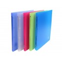 Raccoglitore ad anelli Exacompta CHROMALINE 4 anelli Ø 15 mm ppl A4 5 colori assortiti - 51169E (Conf.20)