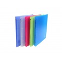 Raccoglitore ad anelli Exacompta CHROMALINE 4 anelli Ø 15 mm ppl A4 5 colori assortiti - 51169E (Conf.20)