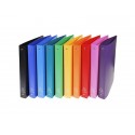 Raccoglitore ad anelli Exacompta LINEA OPACO 4 anelli Ø 30 mm ppl A4 MAXI 297x242 10 colori assortiti - 51699E (Conf.20)