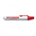 Marcatore permanente edding Retract 11 punta conica 1,5-3 mm rosso E-11 002