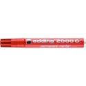 Marcatore permanente edding 2000 C punta tonda 1,5-3 mm rosso - E-2000C 002 (Conf.10)