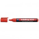 Marcatore permanente edding 300 punta tonda 1,5-3 mm rosso E-300 002 (Conf.10)