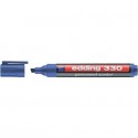 Marcatore permanente edding 330 punta scalpello 1-5 mm blu E-330 003 (Conf.10)
