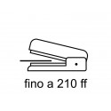 Cucitrice alti spessori Kangaro HD23 L24 FL nero a punto chiuso mm. 520x120x291 0609