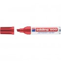Marcatore permanente edding 500 punta scalpello 2-7 mm rosso E-500 002